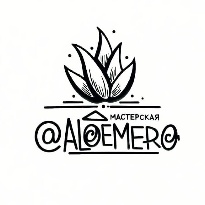 Логотип ALOEMERO