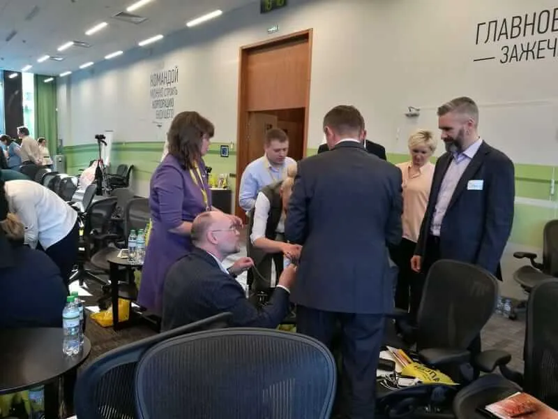 Обсуждение решения проблемы в ходе корпоративного обучения